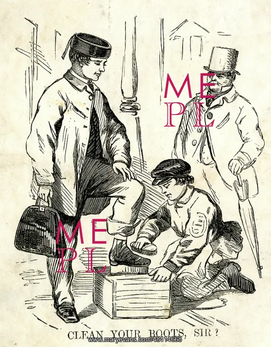  : Victorian Shoe Shine - Clean Your Boots, Sir?