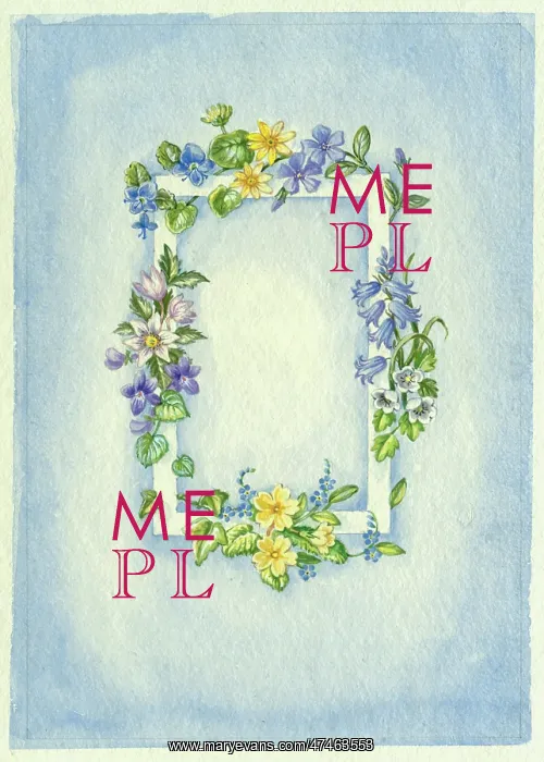 : Victorian Style rectangular border : Victorian Style rectangular border
