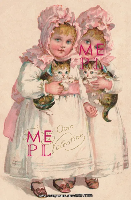 : Victorian Twin Girls : Victorian Twin Girls