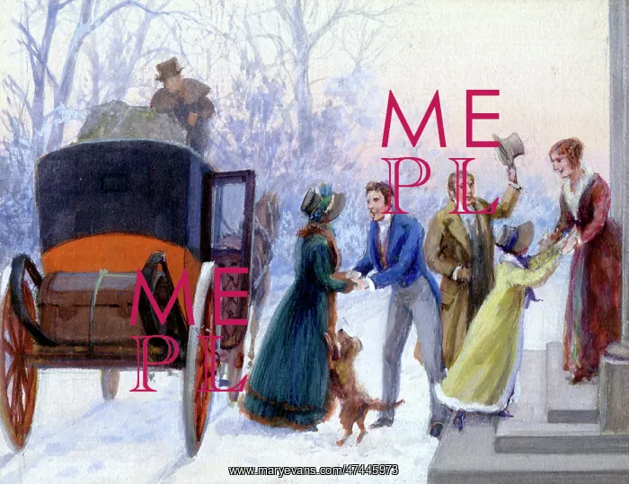  : Victorian Winter Scene
