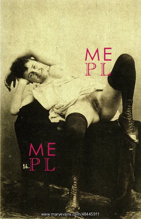  : Victorian woman in erotic pose