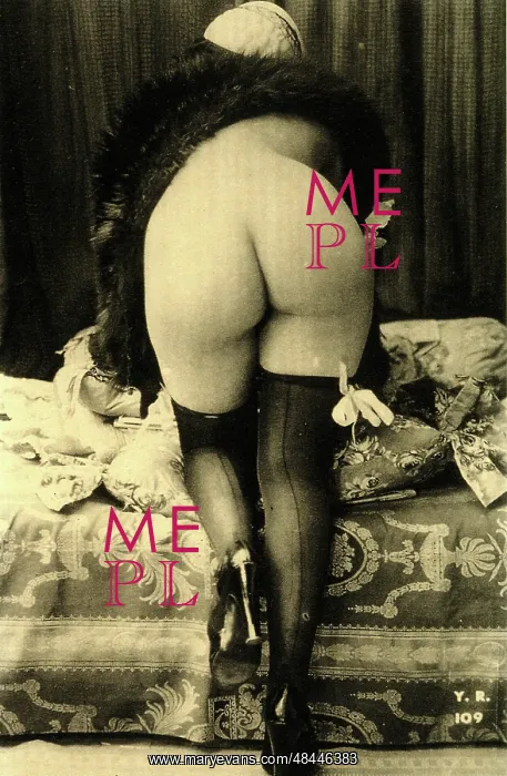  : Victorian woman in erotic pose