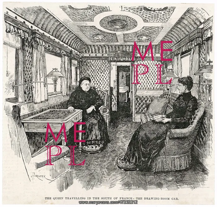: Victoria's Rail Carriage : Victoria's Rail Carriage