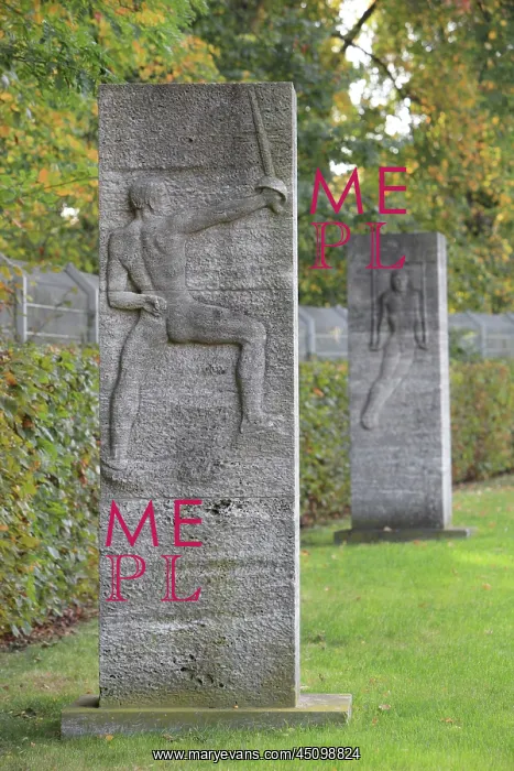 : Victors stelae, Olympiapark Berlin, Berlin, Germany : Victors stelae, Olympiapark Berlin, Berlin, Germany