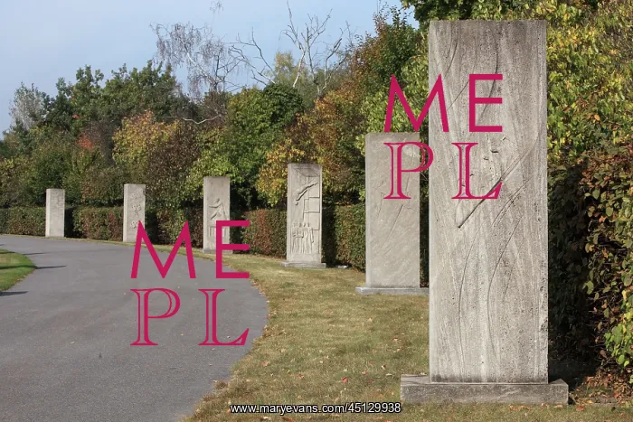 : Victors stelae, Olympiapark Berlin, Berlin, Germany : Victors stelae, Olympiapark Berlin, Berlin, Germany