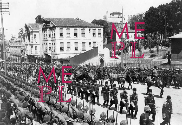 : Victory celebration in Istanbul (Constantinople), WW1 : Victory celebration in Istanbul (Constantinople), WW1