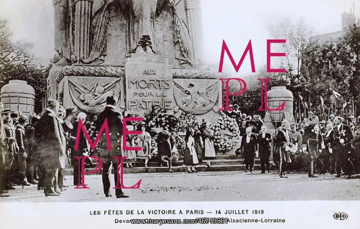 : Victory Celebrations in Paris - End of WW1 : Victory Celebrations in Paris - End of WW1