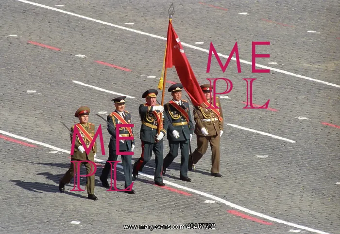 : Victory Day Parade in Moscow's Red Square, 1990 : Victory Day Parade in Moscow's Red Square, 1990