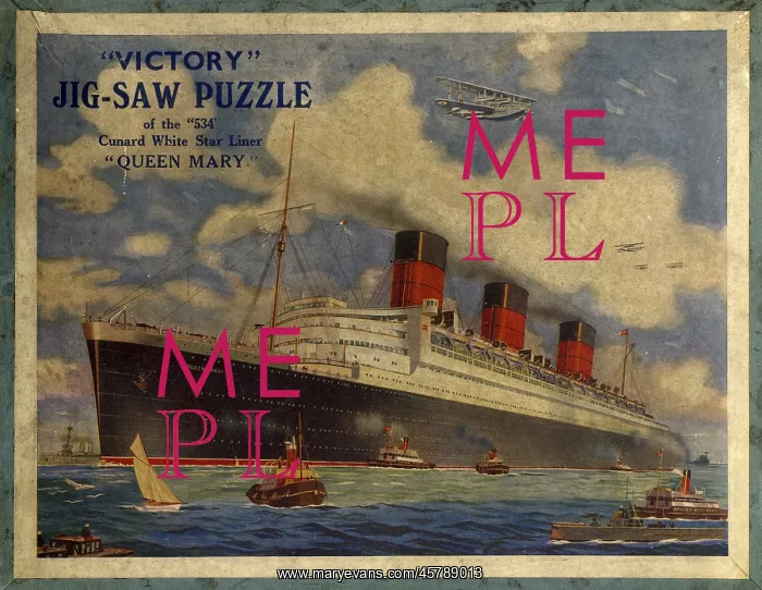 : Victory jigsaw puzzle, Queen Mary : Victory jigsaw puzzle, Queen Mary