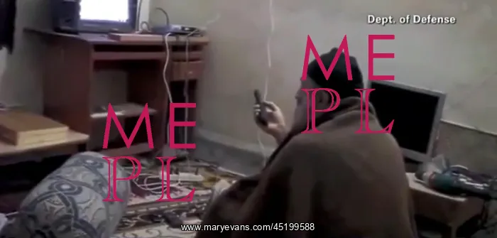 : Video still of Al Qaedo Terrorist leader ? : Video still of Al Qaedo Terrorist leader ?