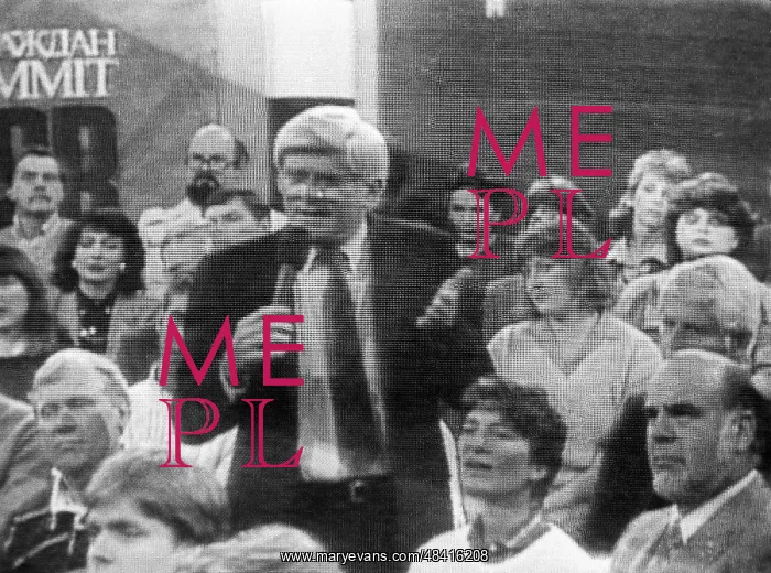 : Videoconference through space, 1986 : Videoconference through space, 1986