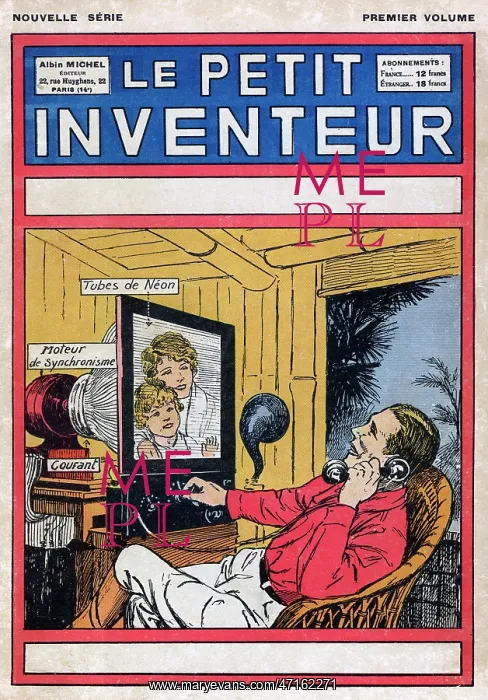 : Videophone or skyping imagined, 1927 : Videophone or skyping imagined, 1927