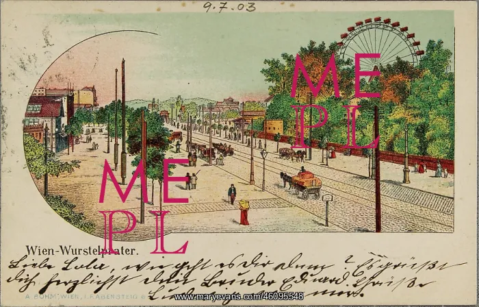 : Vienna 2nd district. Prater. 'Wien : Vienna 2nd district. Prater. 'Wien