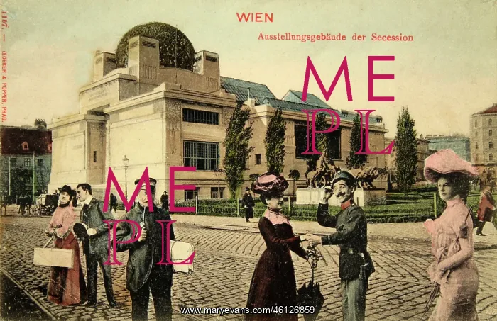 : Vienna 4: Exhibition Building of the Secession : Vienna 4: Exhibition Building of the Secession