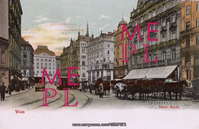 : Vienna, Austria - Neuer Markt : Vienna, Austria - Neuer Markt