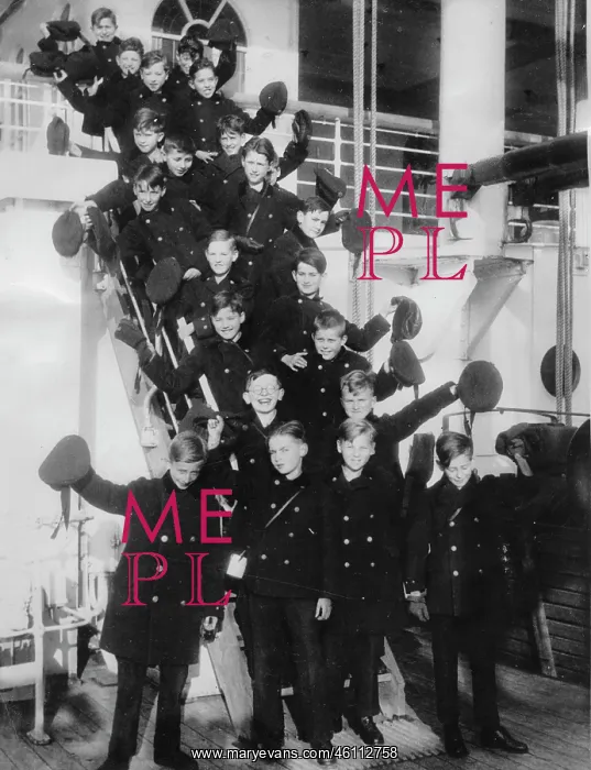 : The Vienna Boys Choir on the ship SS : The Vienna Boys Choir on the ship SS