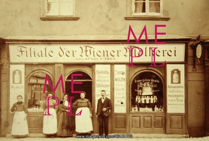 : Vienna: branch of the Viennese dairy - Founded : Vienna: branch of the Viennese dairy - Founded