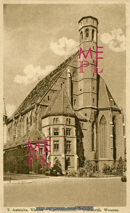 : Vienna - Minoritenkirche : Vienna - Minoritenkirche