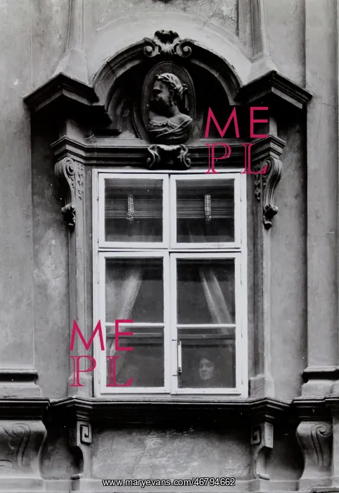 : Vienna: Window of a Biedermeier house : Vienna: Window of a Biedermeier house