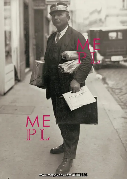 : Viennese commissionaire in the street : Viennese commissionaire in the street