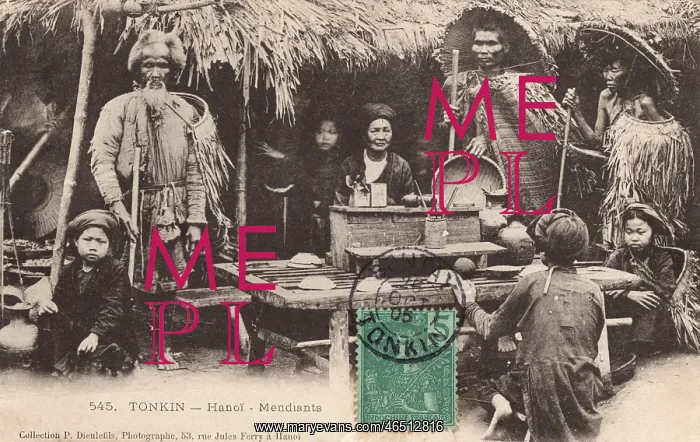  : Vietnam - Beggars at Hanoi