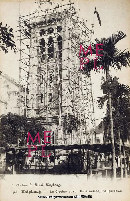 : Vietnam - Haiphong - Cathedral Clocktower inaugurated : Vietnam - Haiphong - Cathedral Clocktower inaugurated