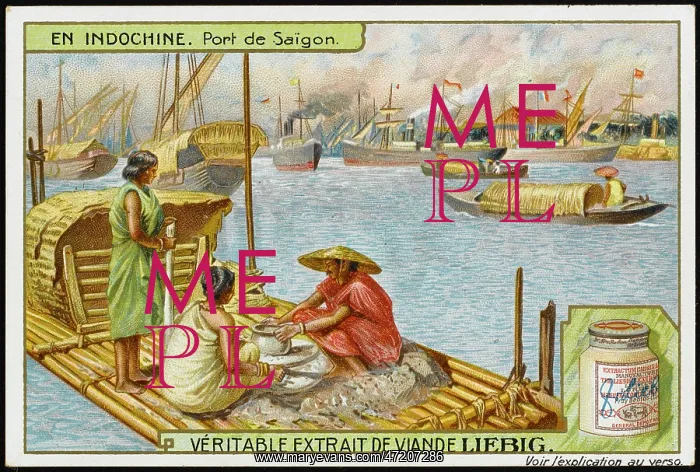 : VIETNAM / SAIGON BOATS 20C : VIETNAM / SAIGON BOATS 20C