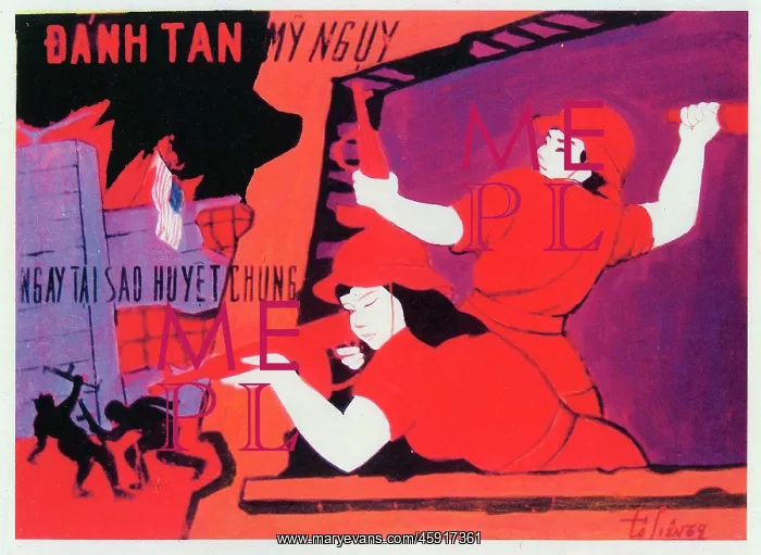  : Vietnamese Patriotic Poster