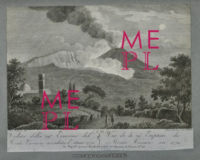 : View of the 29th eruption of Mount Vesuvius, 1771 : View of the 29th eruption of Mount Vesuvius, 1771