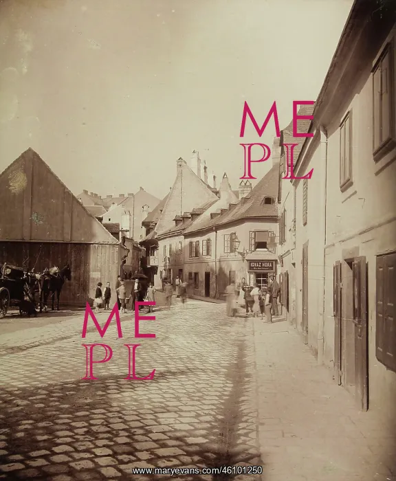 : View from Althangasse into Fechtergasse : View from Althangasse into Fechtergasse