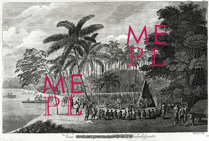 : View in Anamooka and the inhabitants : View in Anamooka and the inhabitants