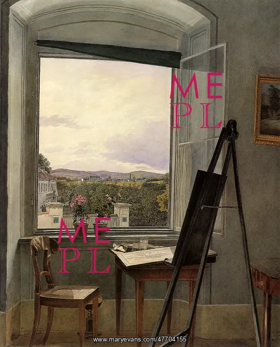 : View from the Artist's Studio, 1836 : View from the Artist's Studio, 1836