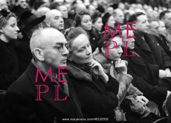  : View of the audience during Goebbels speech