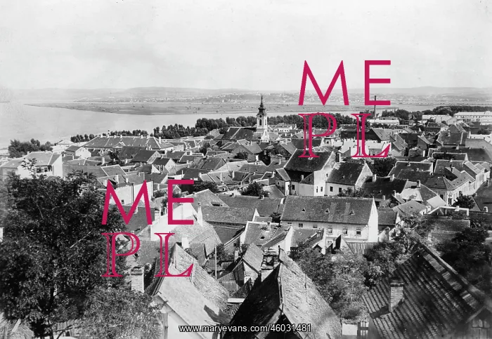 : View of the former Austrian city of Zemun : View of the former Austrian city of Zemun