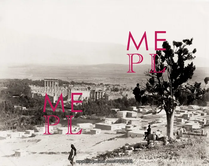  : View of Baalbek, Baalbec, Syria