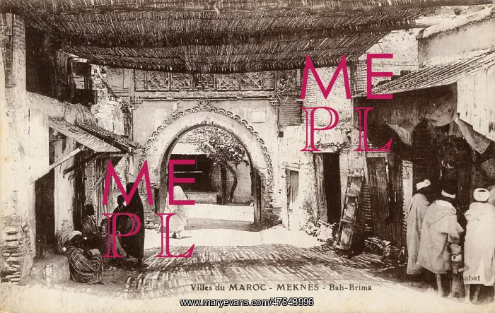 : View of Bab Brima (Gate), Meknes, Morocco