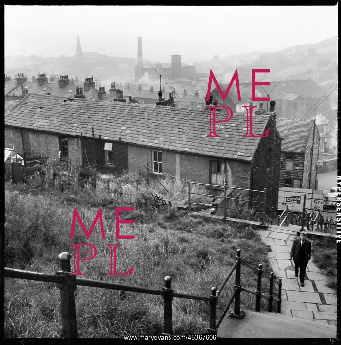: A view across Bacup : A view across Bacup