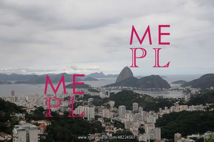 : View of the bay Guanabara in Rio de Janeiro : View of the bay Guanabara in Rio de Janeiro
