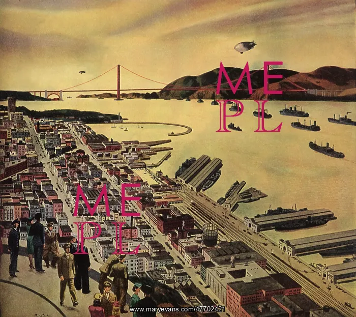 : View of the Bay. San Francisco : View of the Bay. San Francisco