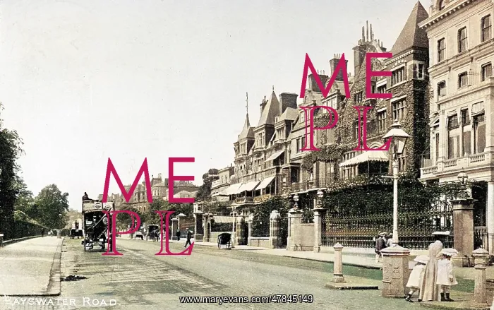 : View of Bayswater Road, West London