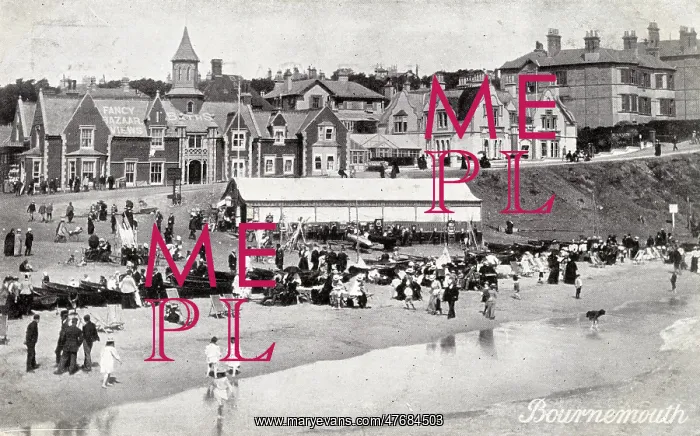  : View of the beach, Bournemouth, Dorset