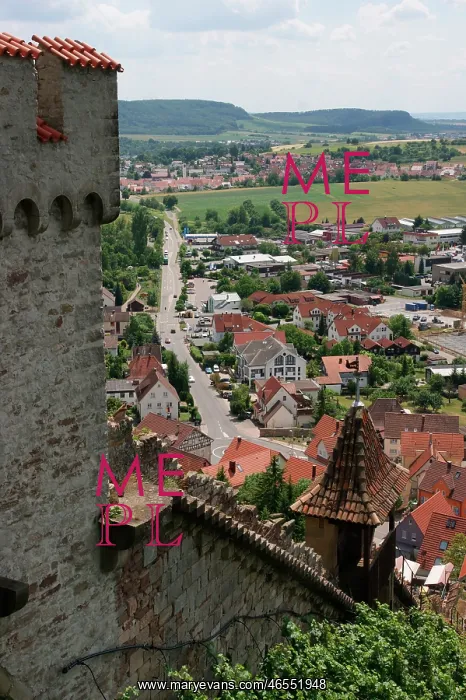 : View of Beilstein, Baden-Wurttemberg, Germany : View of Beilstein, Baden-Wurttemberg, Germany