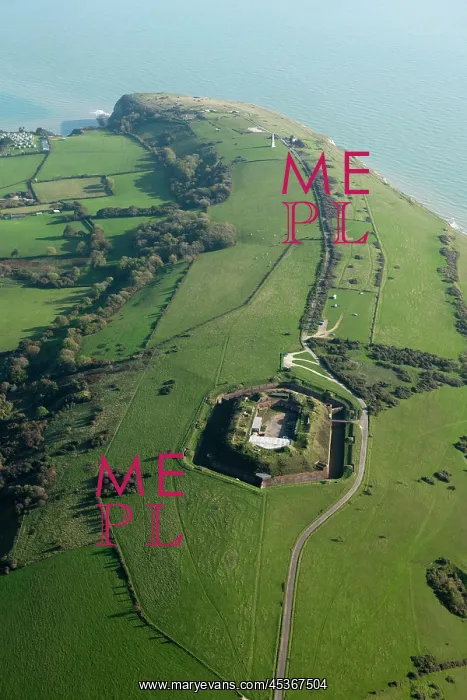  : View over Bembridge Fort and Down, Isle of Wight