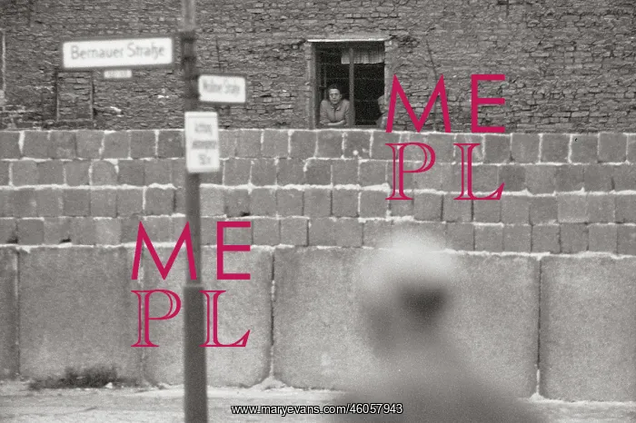 : View over the Berlin Wall : View over the Berlin Wall