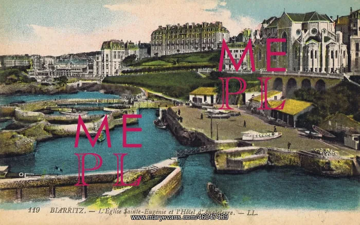 : A view of Biarritz : A view of Biarritz