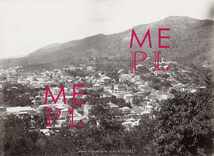 : View from Blackbeard's Castle, Charlotte Amalie, St Thomas : View from Blackbeard's Castle, Charlotte Amalie, St Thomas