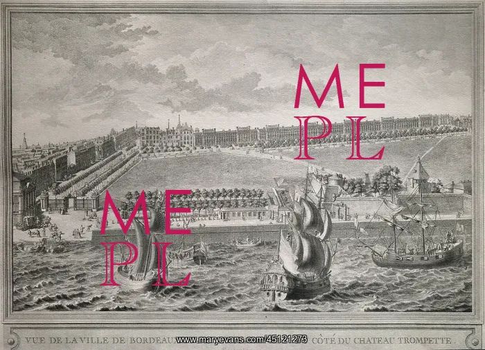 : View of Bordeaux, Musee d'Aquitaine, Bordeaux : View of Bordeaux, Musee d'Aquitaine, Bordeaux