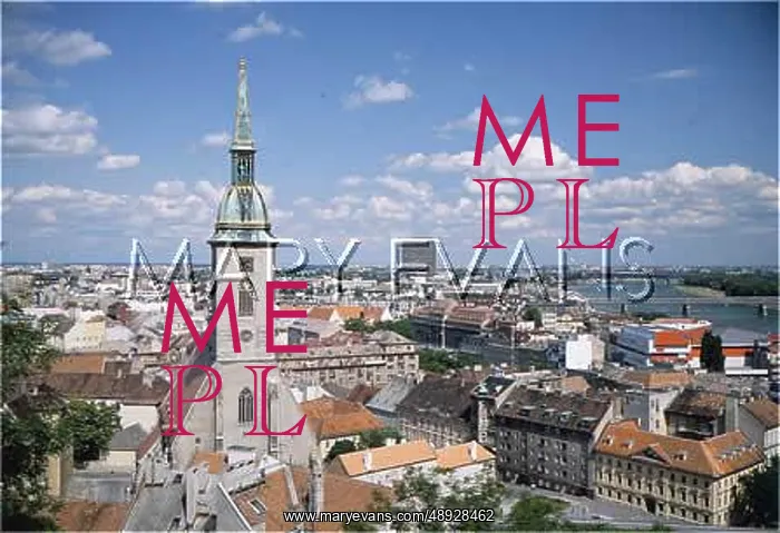 : VIEW ACROSS BRATISLAVA : VIEW ACROSS BRATISLAVA