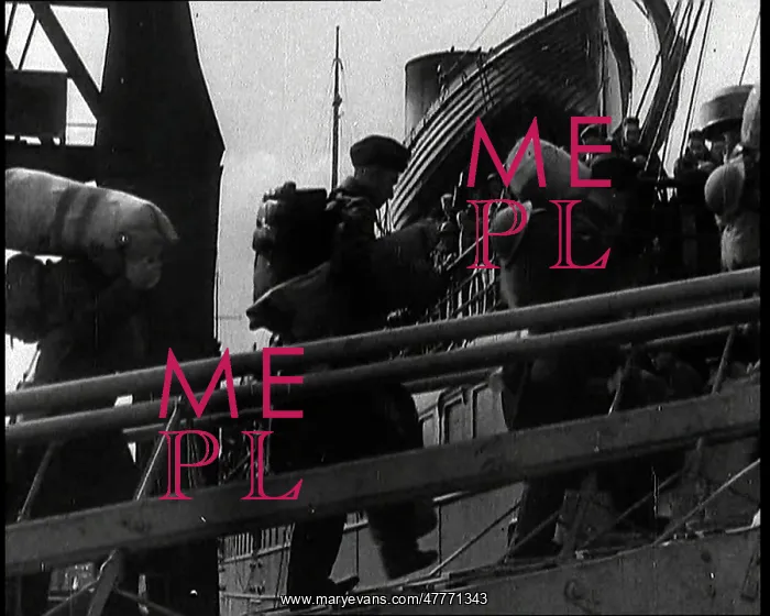 : Side On View of British Expeditionary Force : Side On View of British Expeditionary Force