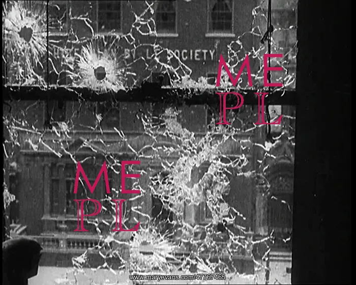: View Out of a Broken Window Resulting From : View Out of a Broken Window Resulting From